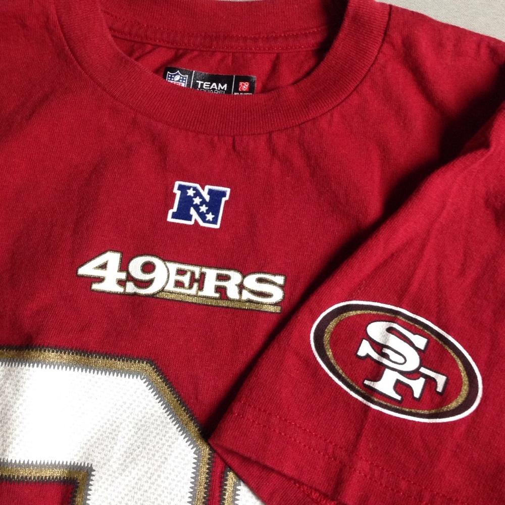 NFL SAN FRANCISCO 49ERS FOOTBALL TEAM TOP EXCELLEN